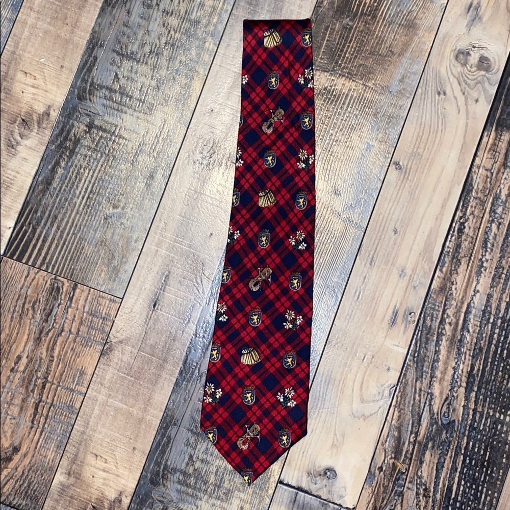 Vintage Tommy Hilfiger Silk Golf Tie